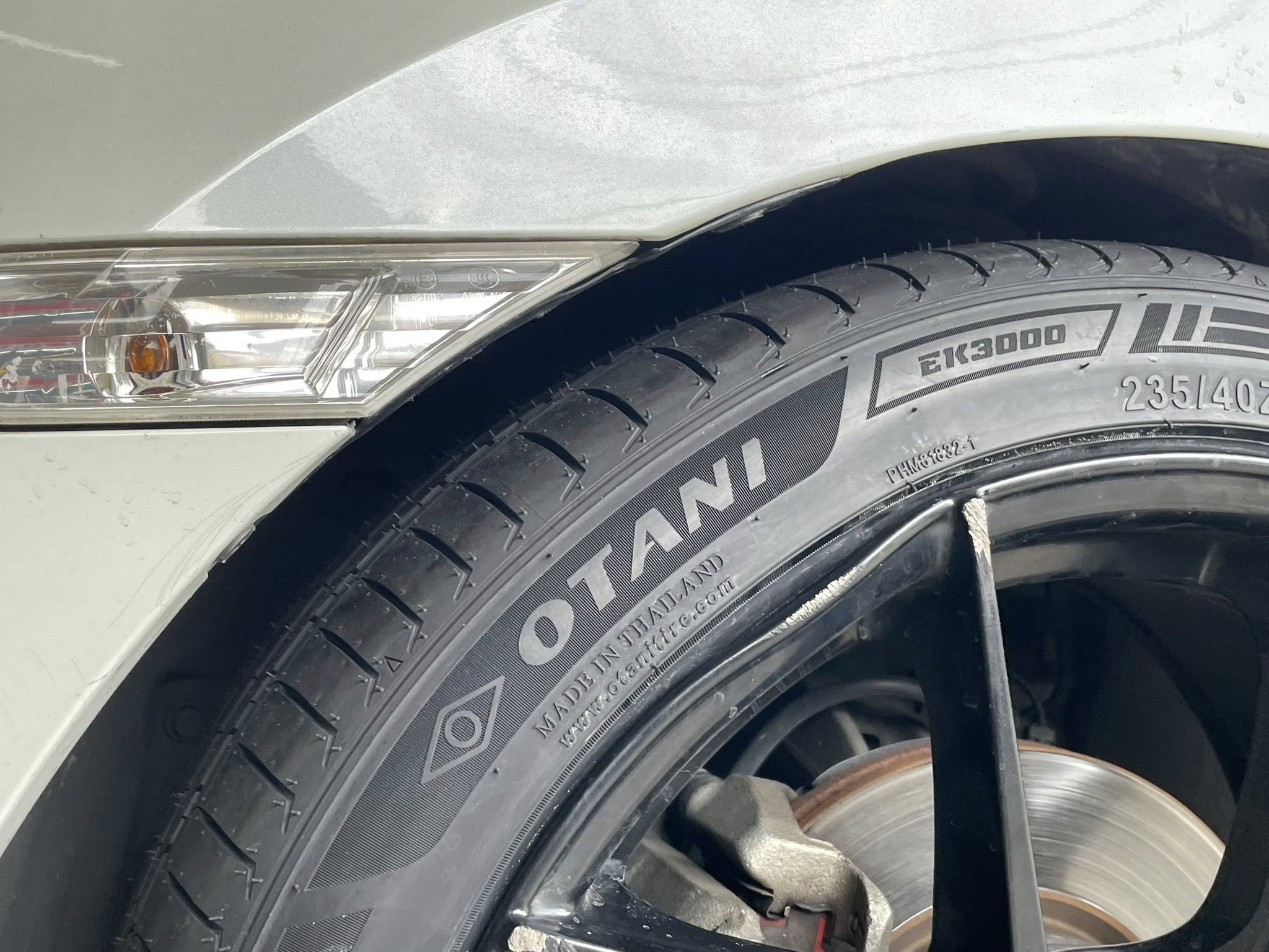 HONDA_CIVIC🚘 เปลี่ยนยาง 🛞🐘#OTANI_EK3000_235/40R18