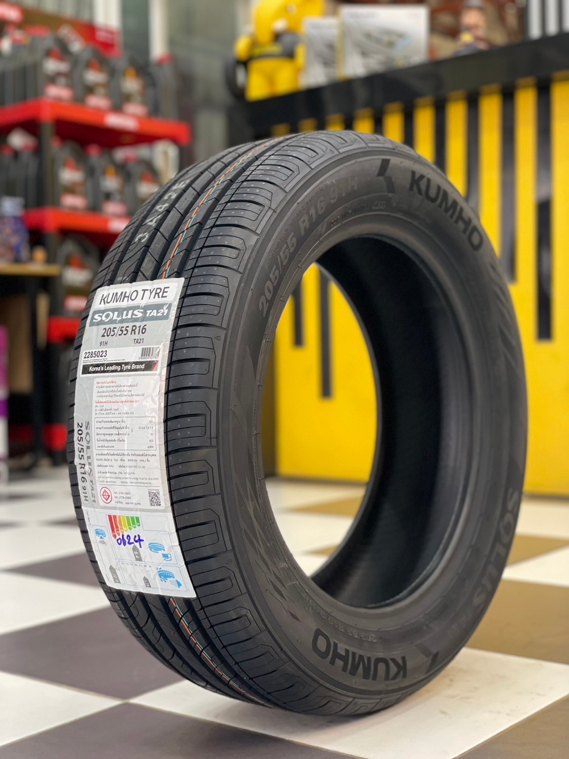 #ยางใหม่คัมโฮ #Kumho #TA21 205/55R16 ยางใหม่ปี2024