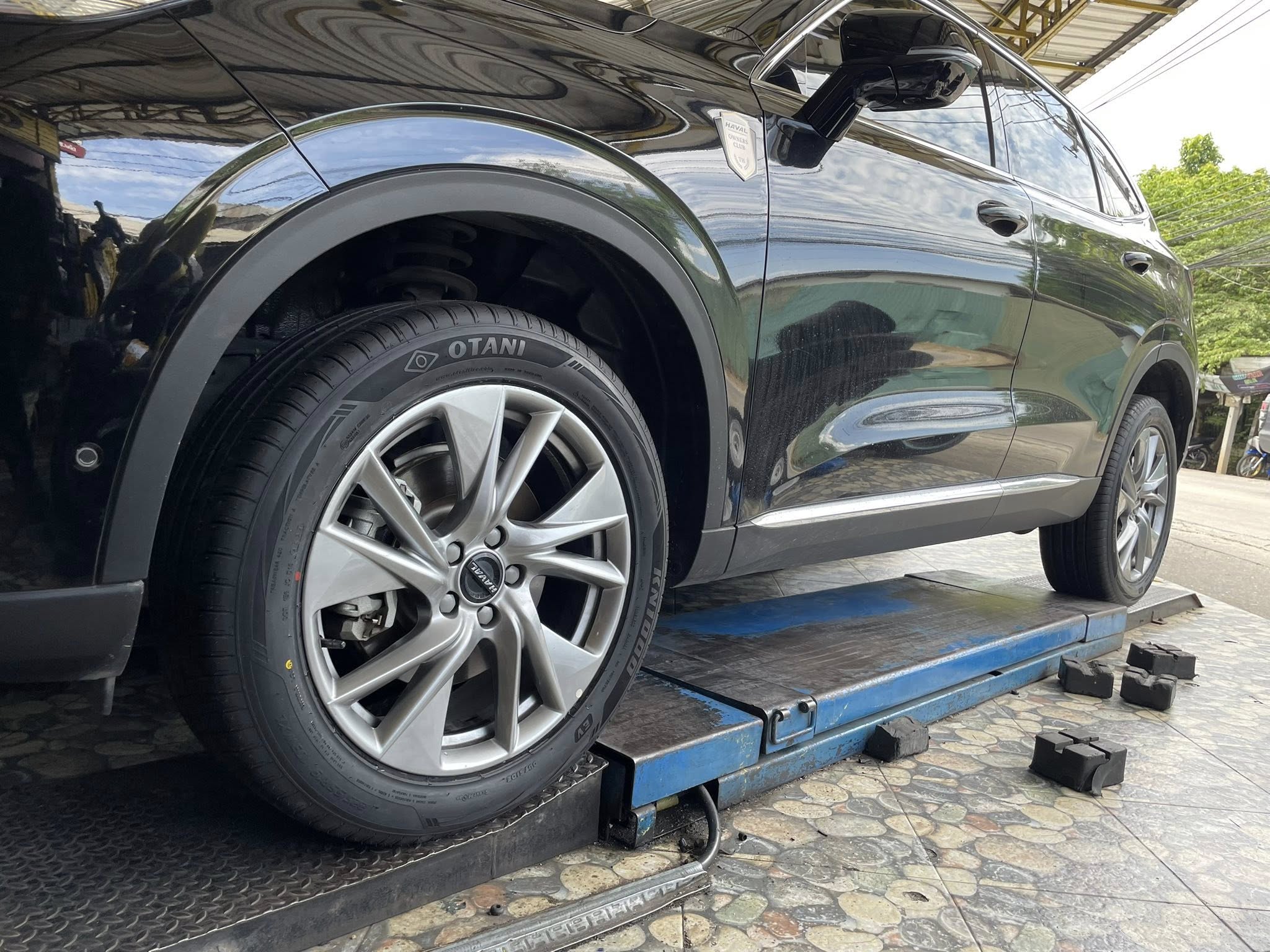 HAVAL_H6🚘เปลี่ยนยาง 🛞🐘#OTANI_KN1000_225/55R19