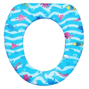 ฝารองนั่งชักโครกเด็กเสริมฟองน้ำ BATHINA WSP รุ่น TS26-13 (Sea Party)
