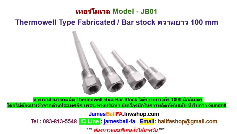Thermowell npt 1/2