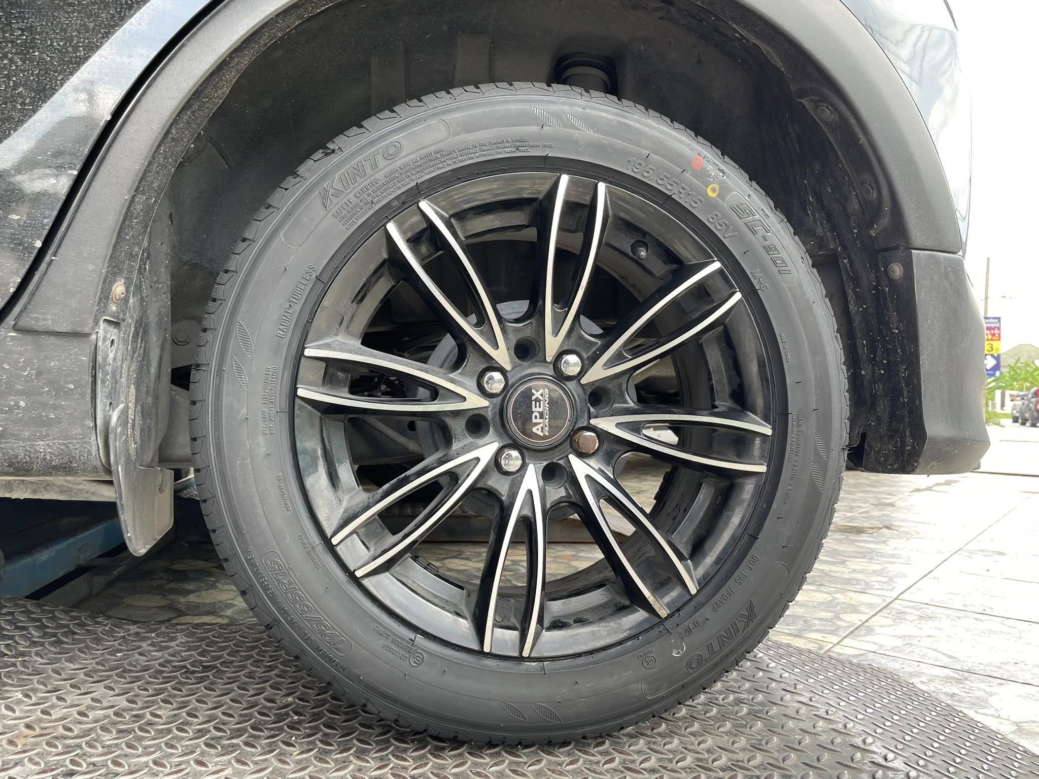 #SUZUKI_SWIFT 🚘เปลี่ยนยาง 🛞🐘#KINTO_SC901_195/55R15