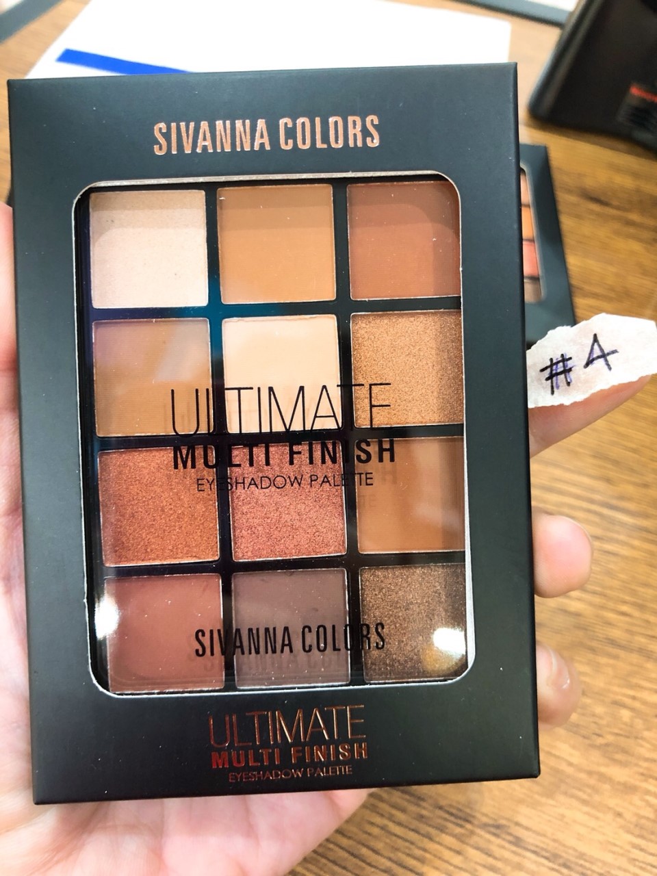 Sivanna Colors Multi Finish Eyeshadow Palette HF1003