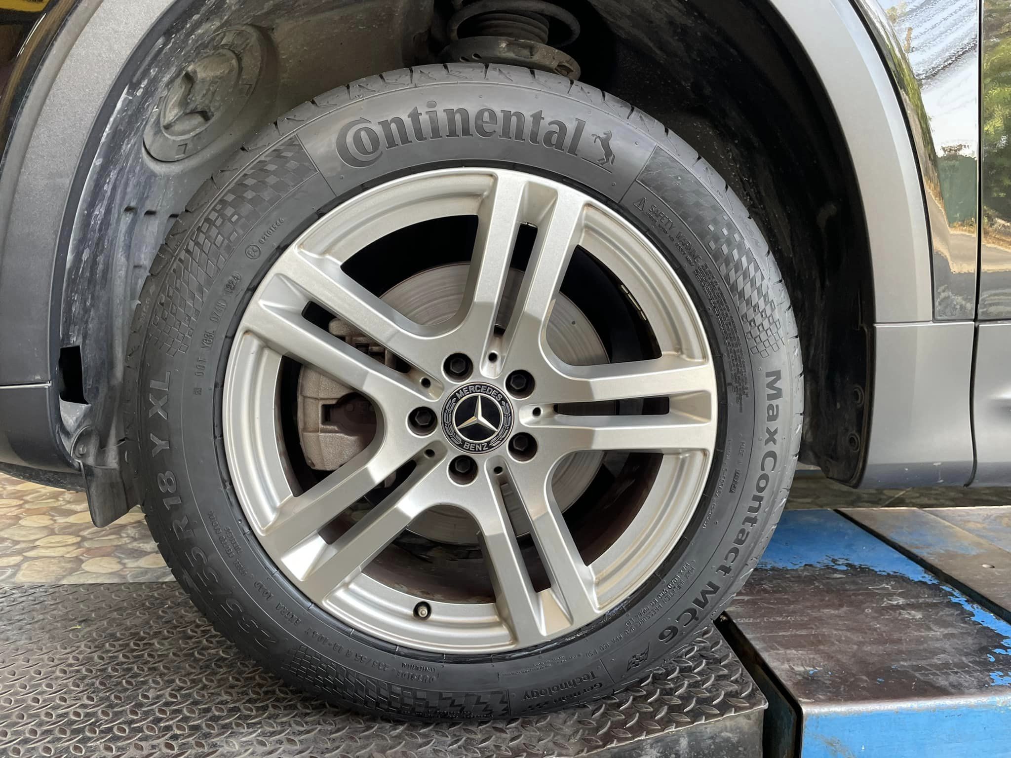 BENZ GLB200 เปลี่ยนยาง 🛞🐘#Continental #MC6 235/55R18