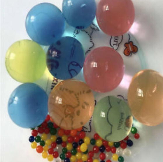 ดินวิทย์ (Orbeez) 6 ม.ม. ลูกใหญ่ / 20 เม็ด