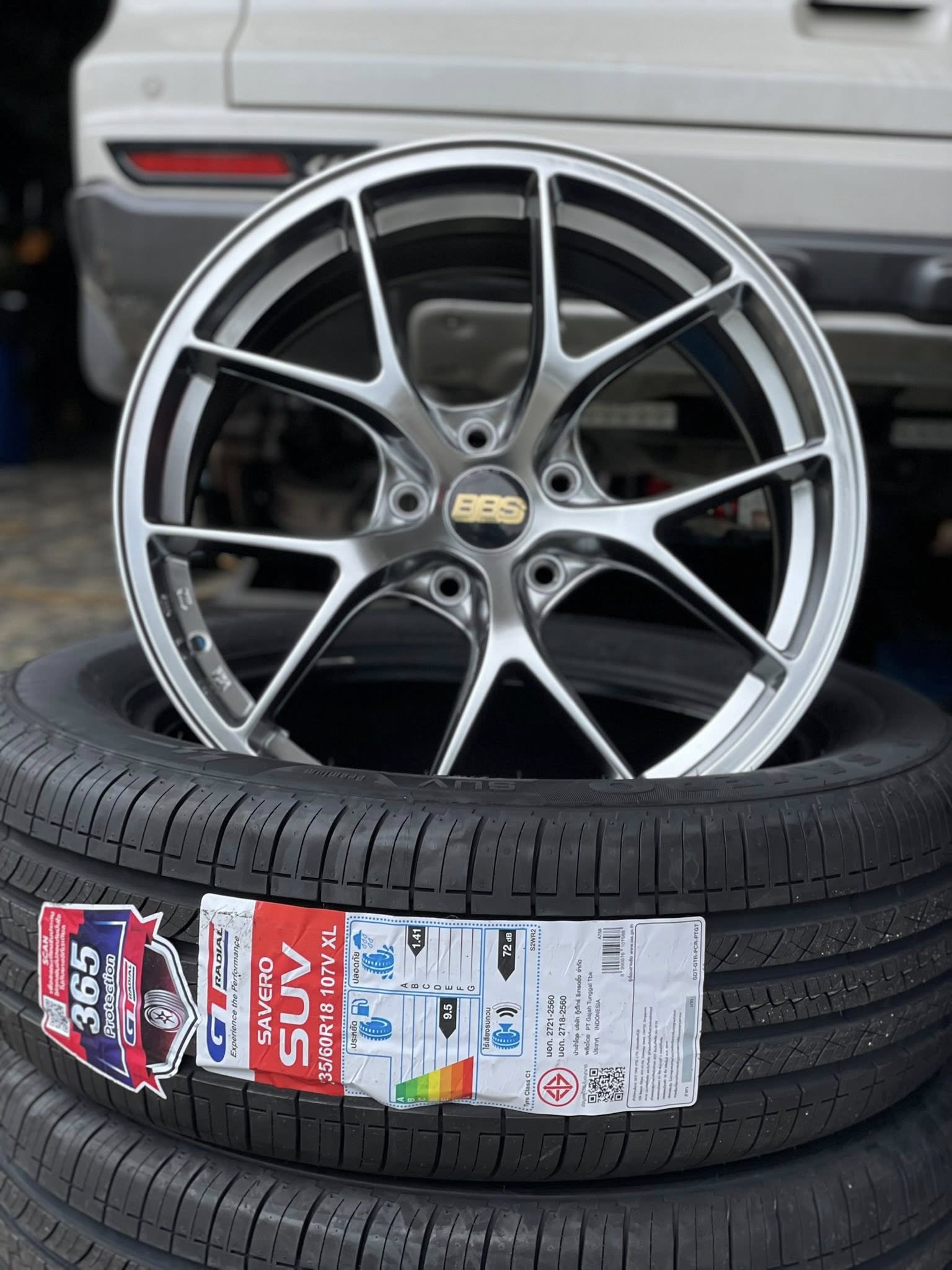 HONDA_CRV🚘🛞🐘#GT RADIAL #SAVERO SUV 235/60R18 🛞 #ล้อFlow Forming 18X8.5 ET38 5X114.3