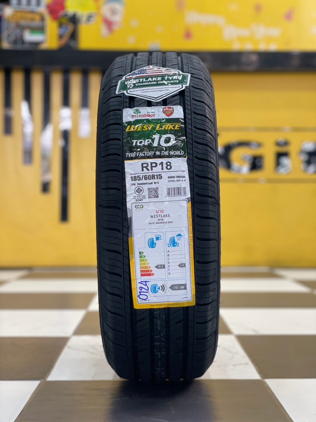 ยางใหม่เวคเลค #Westlake RP18 185/60R15 ยางใหม่ปี2024