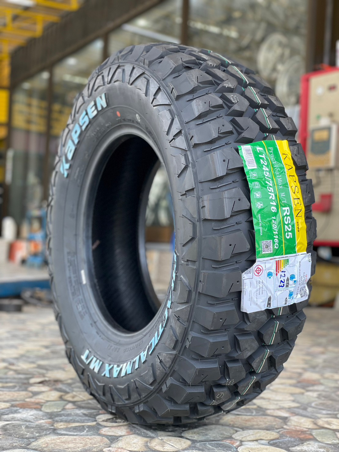 ยางMT ดอกมัด 245/75R16 KAPSEN RS25 ยางใหม่ปี2023 (4เส้น)