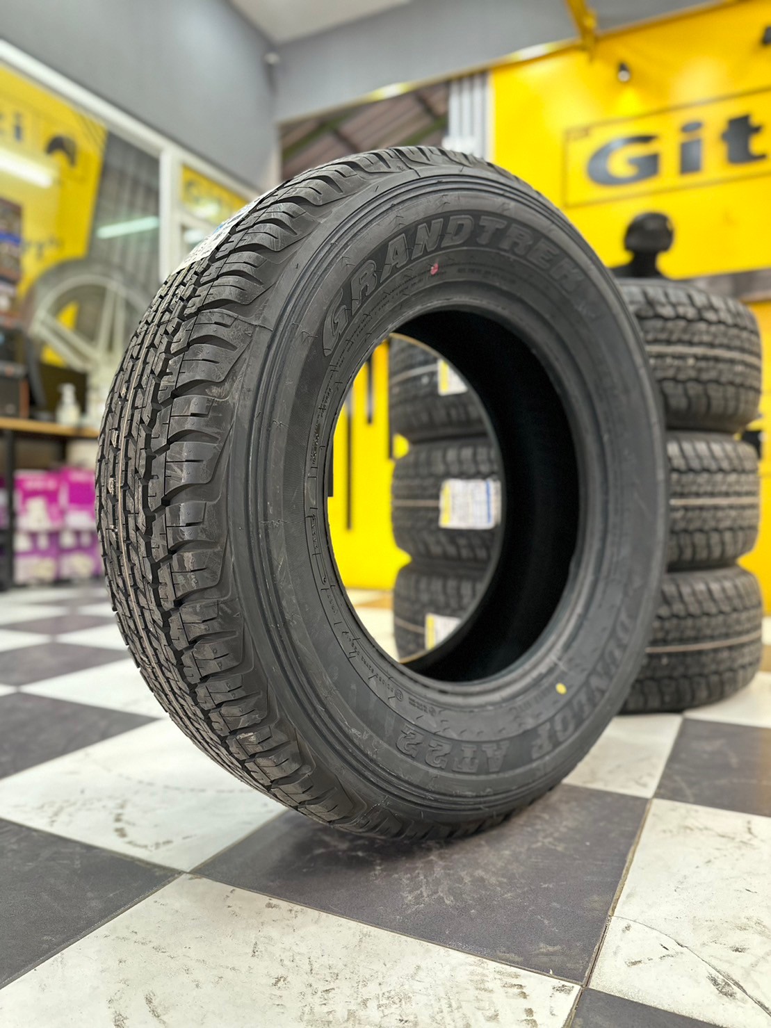 🛞Dunlop Grandtrek AT22 ขนาด 265/65R17 🛞 ยางใหม่ปี2023