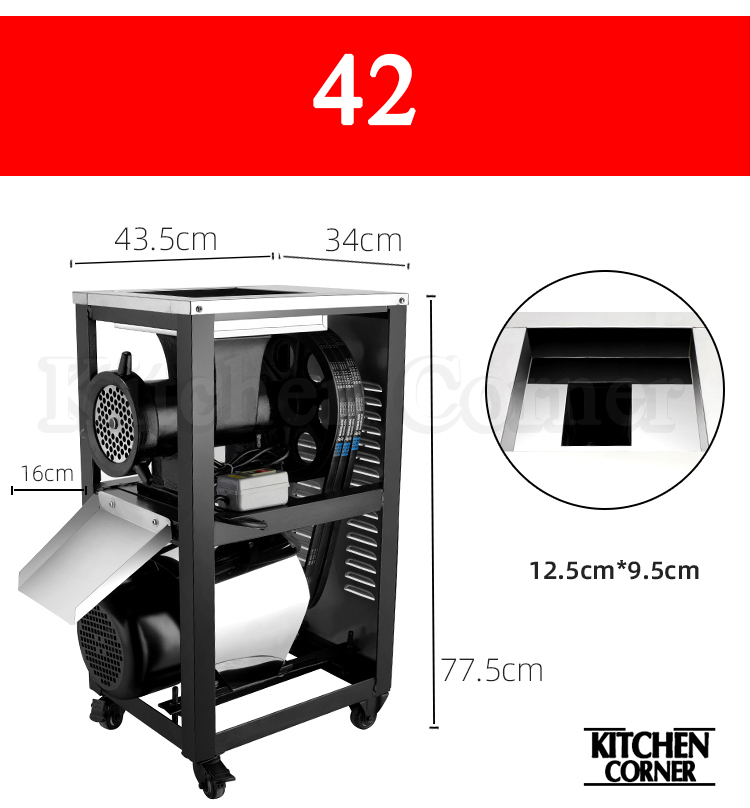 เครื่องบดสายพาน เบอร์ 42