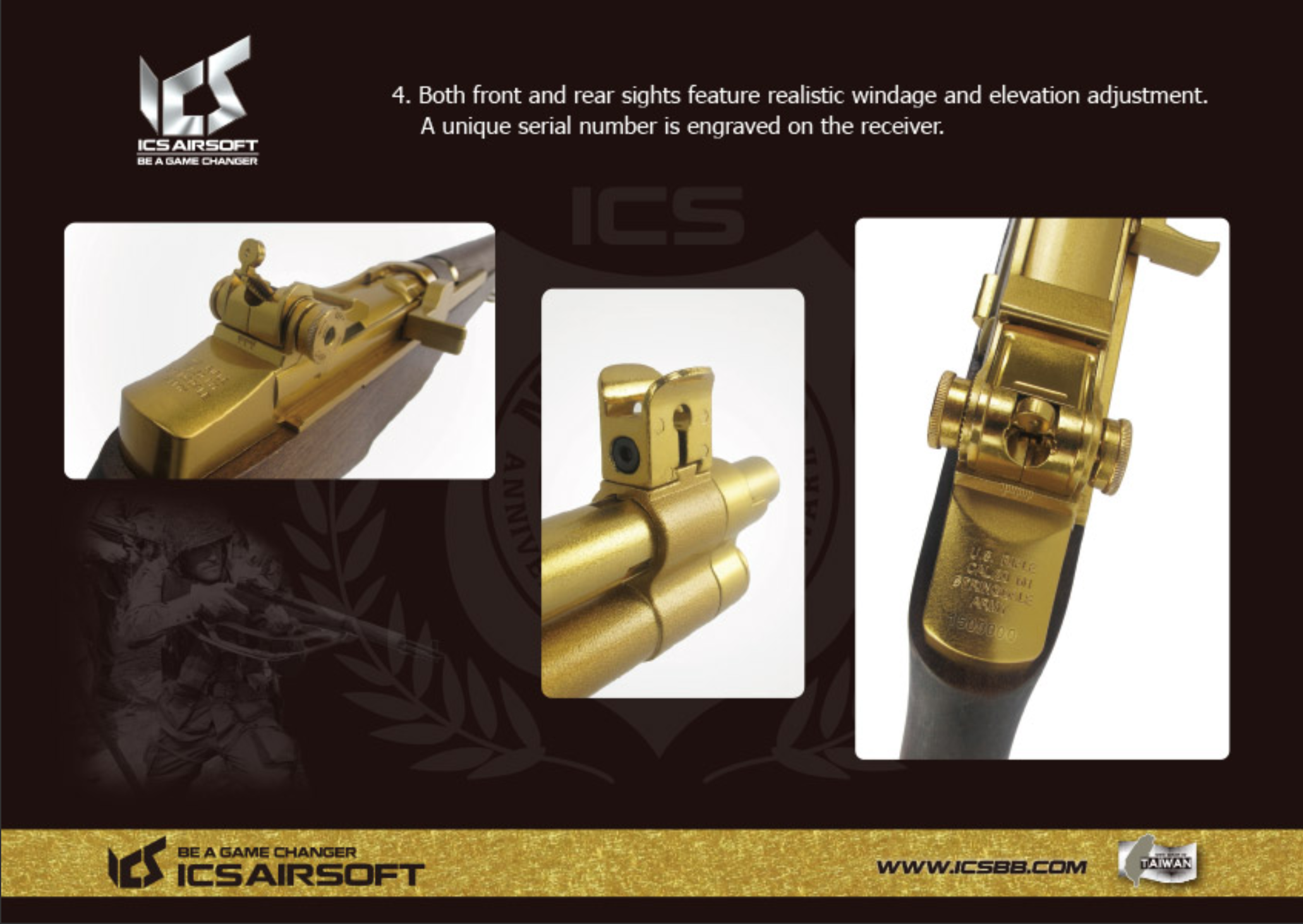 ICS-201L M1 GARAND 8MM Limited (Pre-Order)