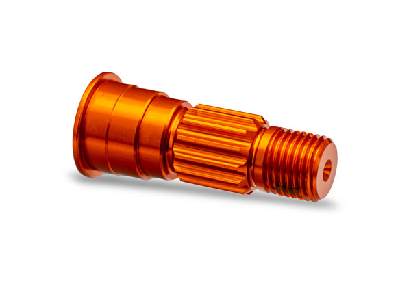 10953-ORNG Stub axle, front, 6061-T6 aluminum (orange-anodized) [สำหรับ 1/5 FUNCO]