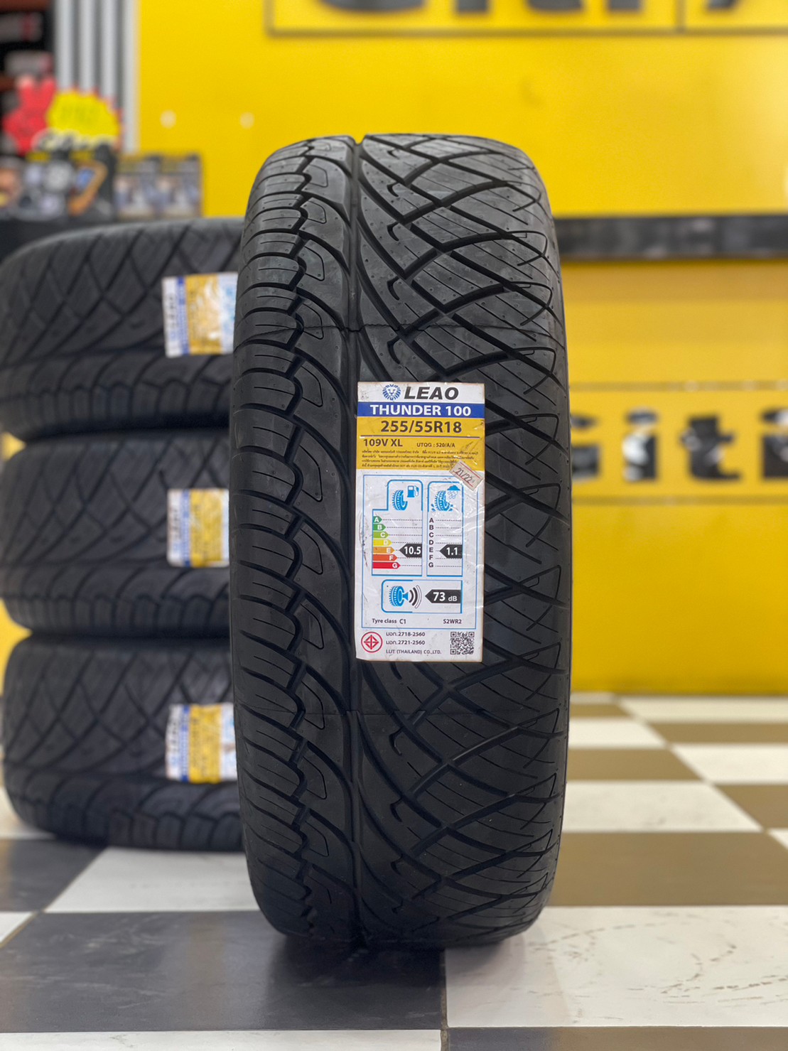 255/55R18 Leao Tire Lion Thunder100 ยางลายซิ่งนุ่มหนึบ