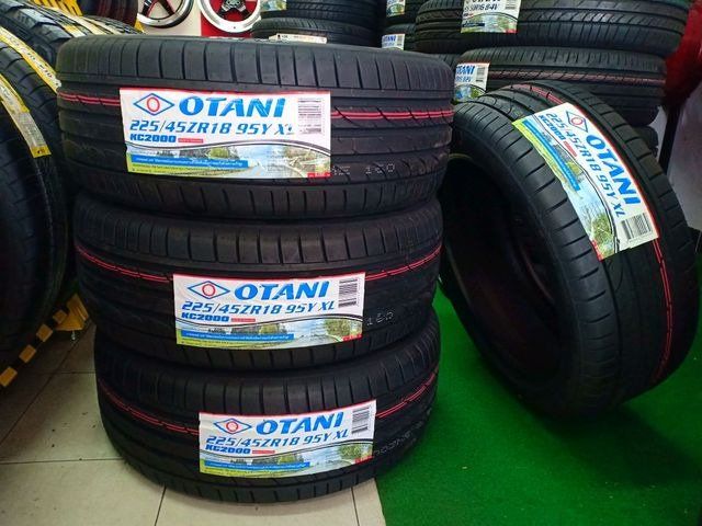 Otani KC2000 225/45/R18 ยางไทยปี19 ราคาพิเศษพร้อมติดตั้งฟรี สามารถสอบถามเพิ่มเติมได้ค่ะ