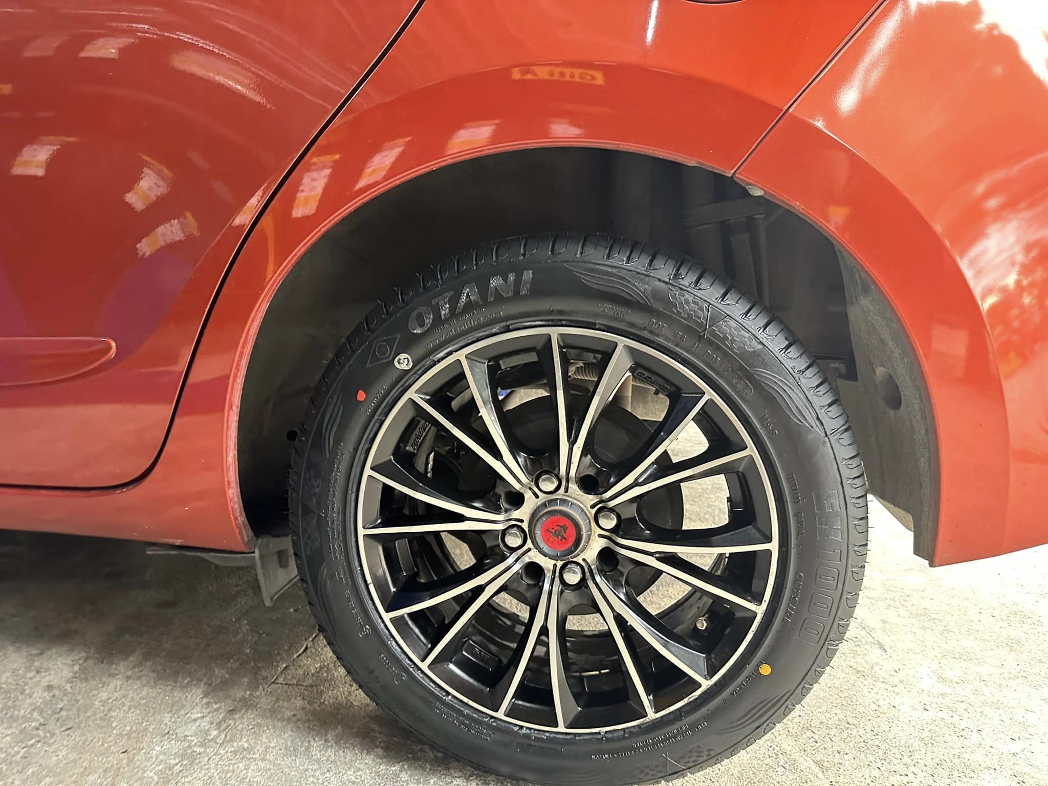 🚘#TOYOTA_YARIS🚗 🛞OTANI #EK1000 195/55R15🔥 🔥 ยางใหม่ปี2024 🔥🔥