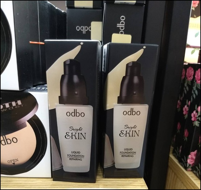 Odbo bright skin liquid foundtion repairing ครีมรองพื้นสูตรน้ำ