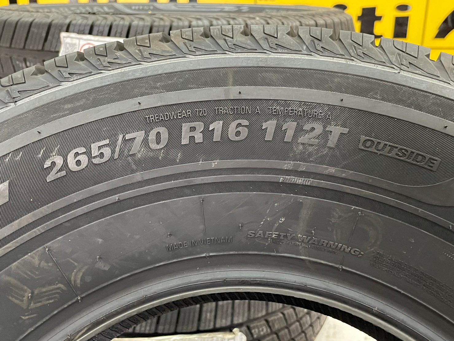 MARSHAL HT51 265/70R16 ยางใหม่ปี2022