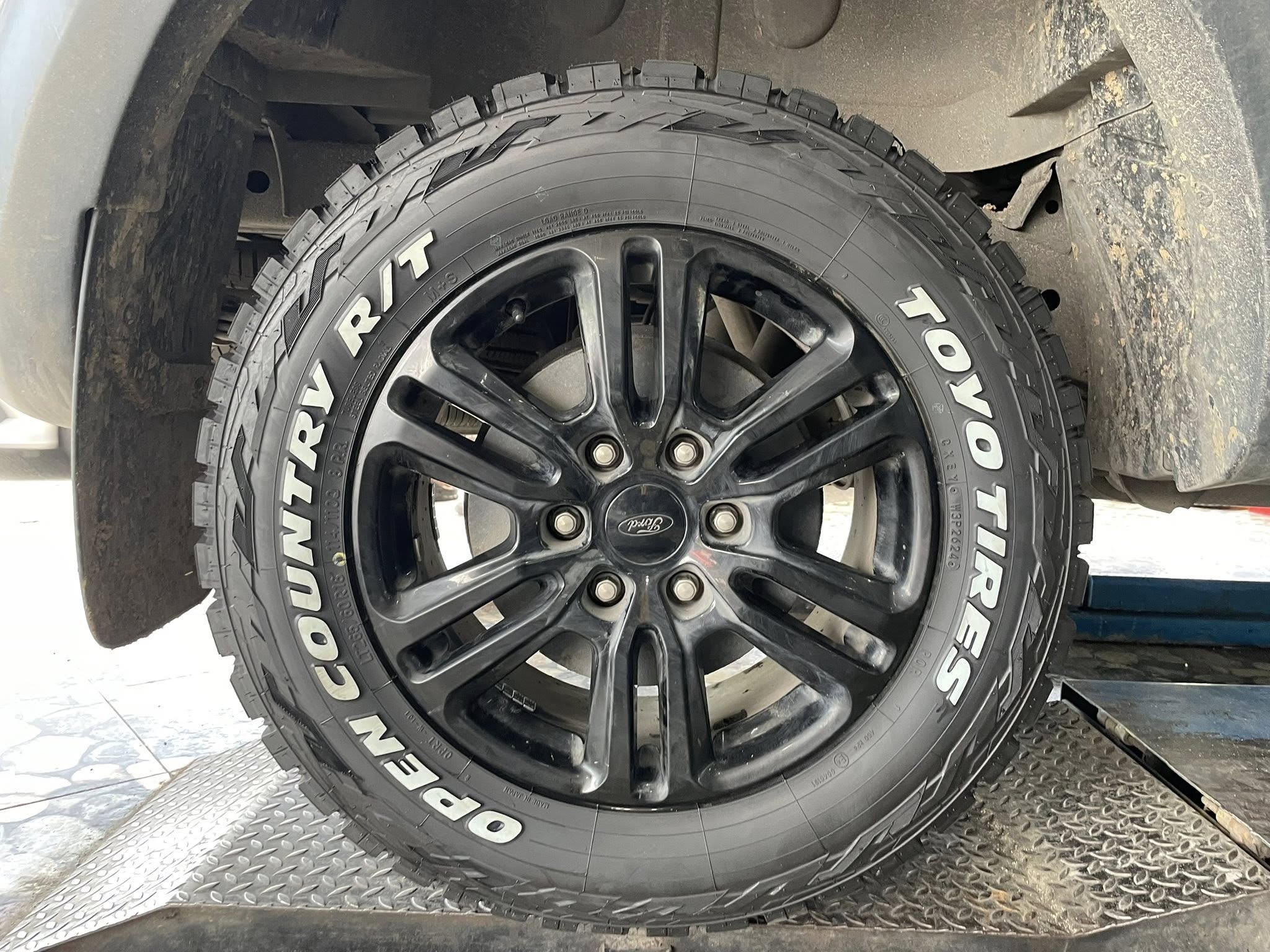 FORD_RANGER🚘 เปลี่ยนยาง 🐘#TOYO_RT_265/60R18