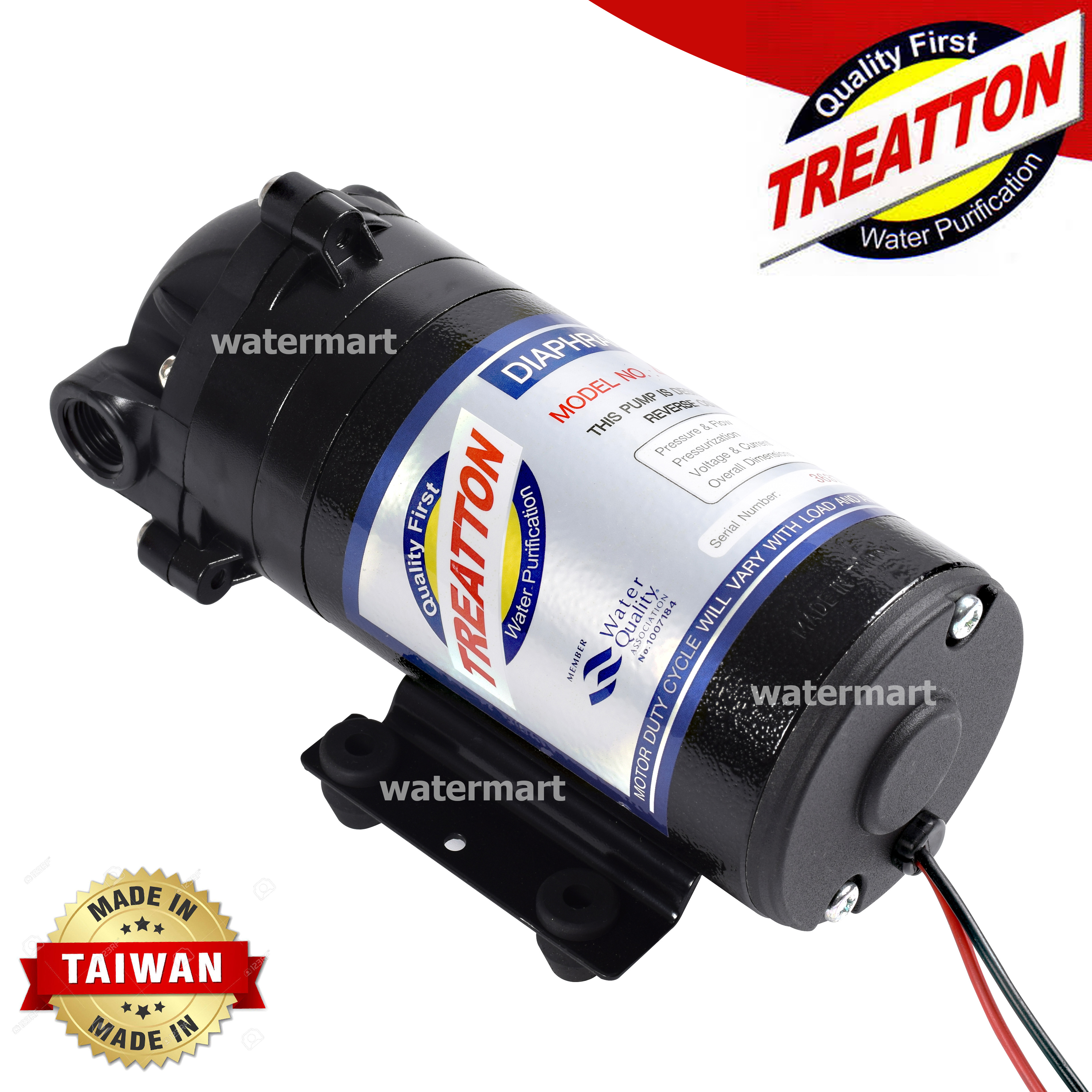 ปั๊มไดอะแฟรม TREATTON Diaphragm Pump RO 450 GPD