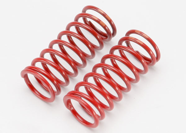 5649 Spring, shock (red) (long) (GTR) (5.4 rate double orange stripe) (1 pair)