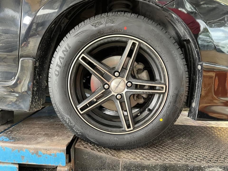 🚘เปลี่ยนยาง #HONDA_CITY #OTANI #EK1000 195/60R15🔥 🔥