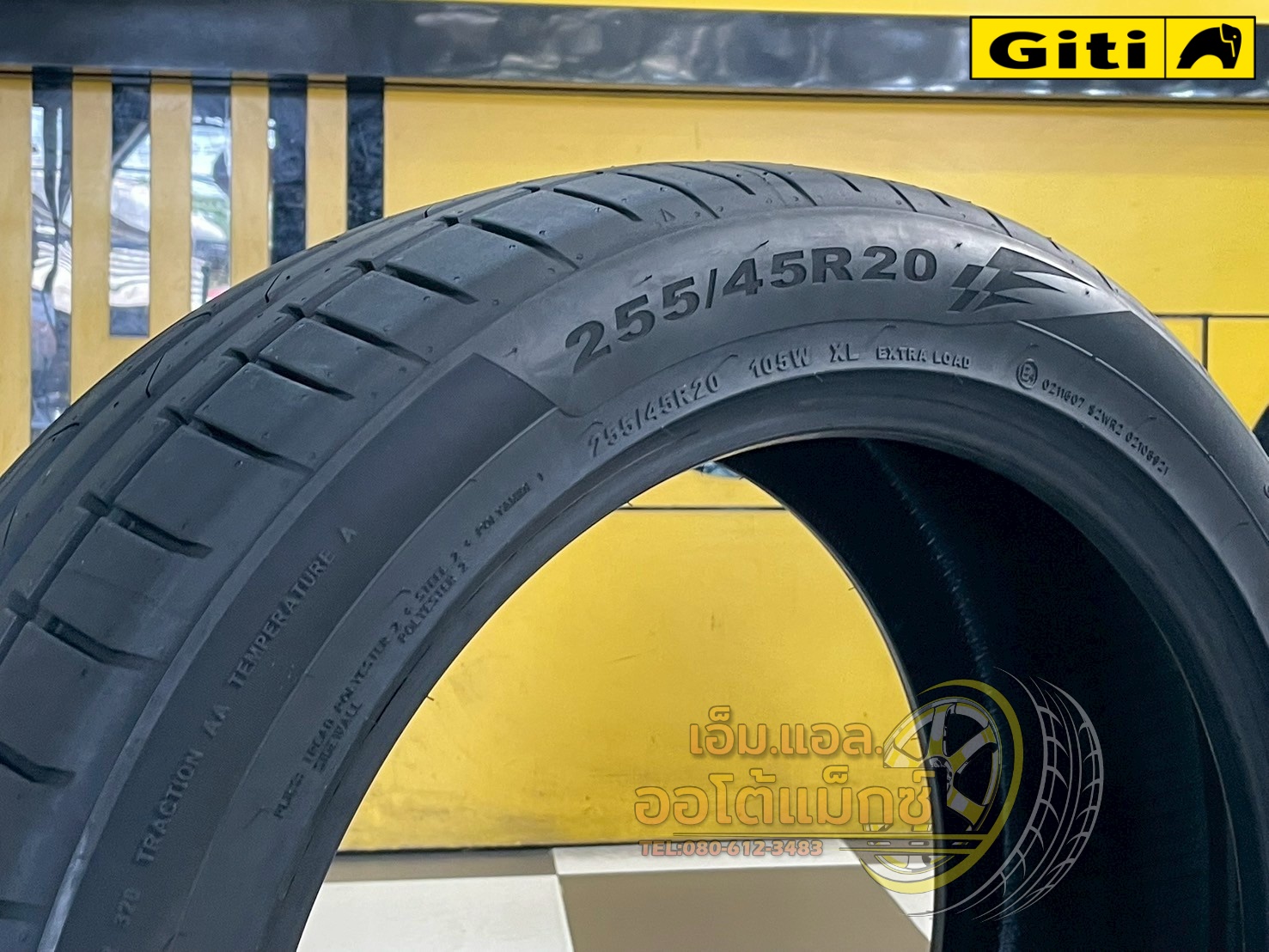 #ยางใหม่ #จีที #GITI SPORT S2 255/45R20 ยางใหม่ปี2025