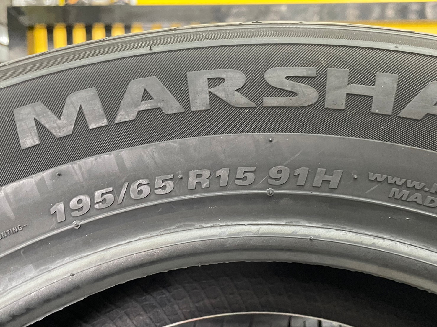 MARSHAL MH12 195/65R15 ยางใหม่ปี2022
