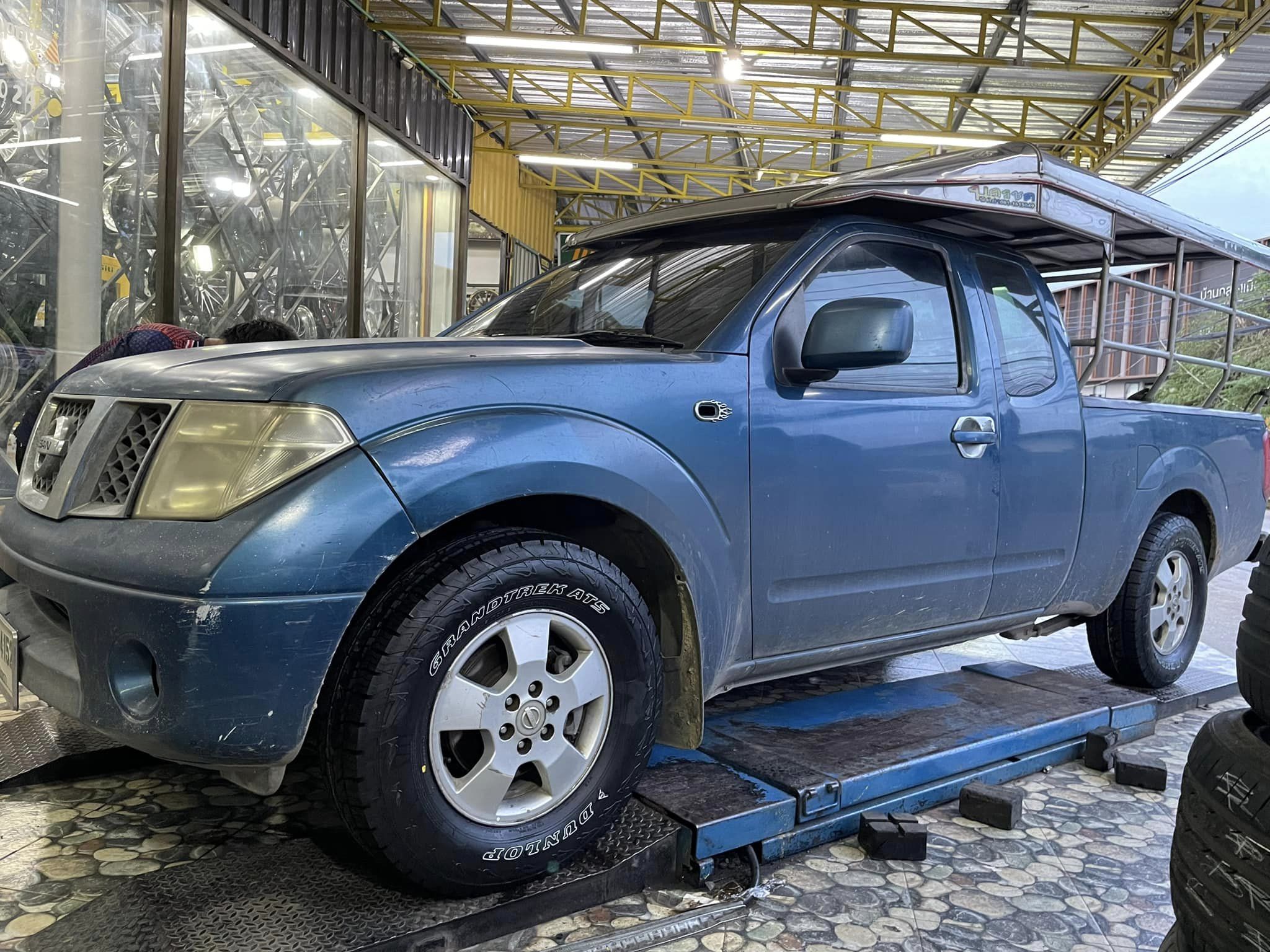 #NISSAN_NAVARA #DUNLOP_AT5 _245/70R16