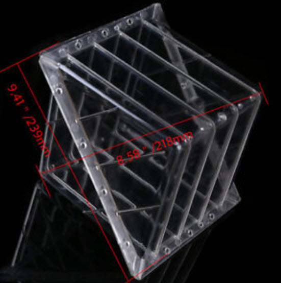 โมลด์ทรงสี่เหลี่ยม พร้อมสกรู / ชุด