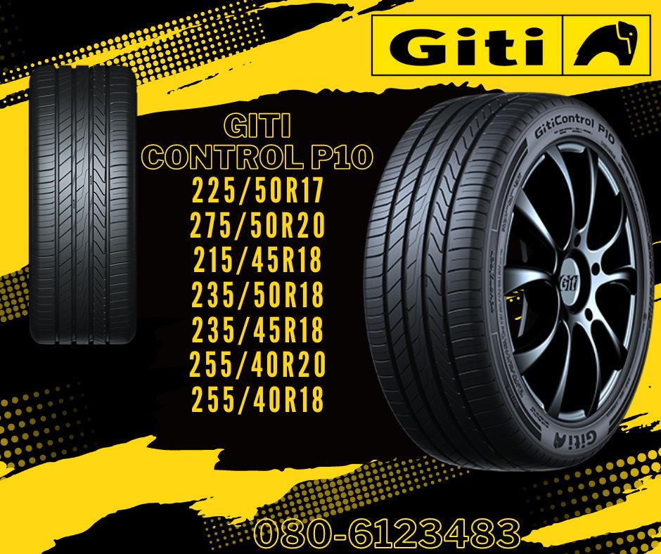 GITI Control P10 ยางใหม่ปี2023