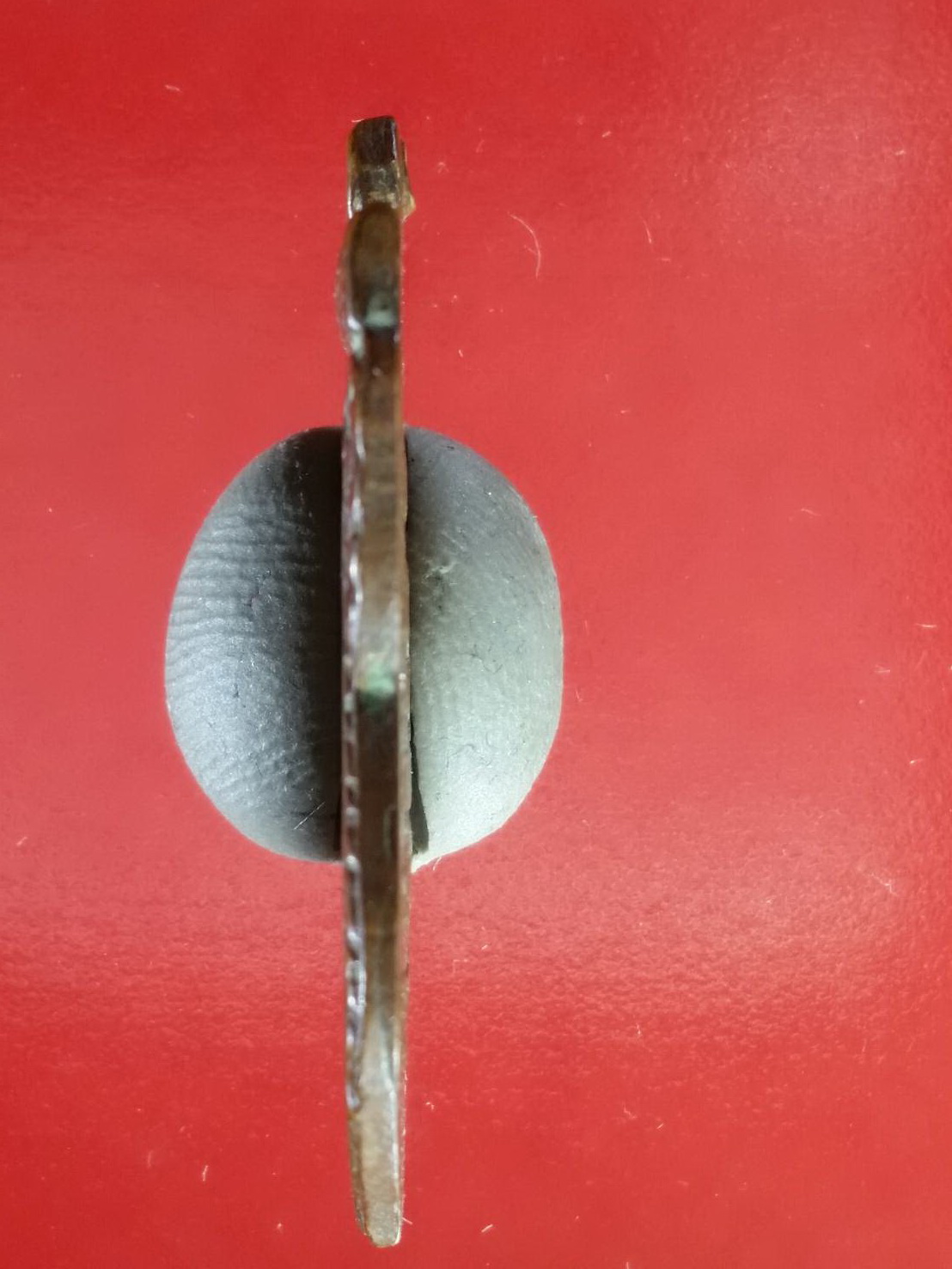 เหรียญเสมารุ่นแรก หลวงพ่อเคน วัดถ้ำเขาอีโต้ รุ่นอายุ 106 ปี ปี2508 เนื้อทองแดงกะไหล่ทอง...หายาก