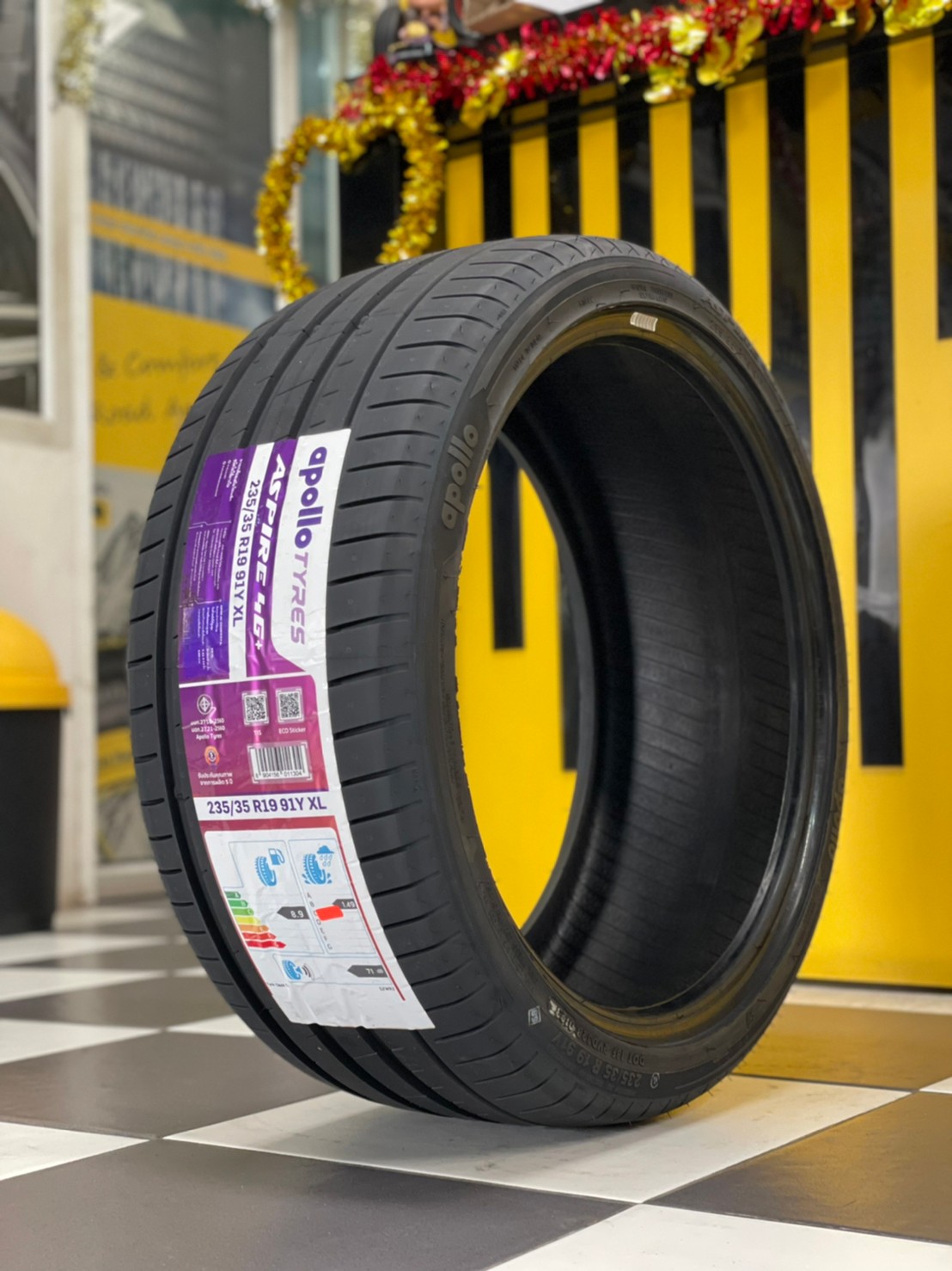 235/35R19 Apollo Aspire 4G+ ยางใหม่ปี2023