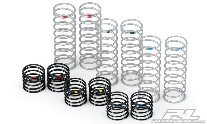 PRO-6063-04 PowerStroke Spring Assortment Rear for Pro-Line PowerStroke Rear Shocks (6063-01)