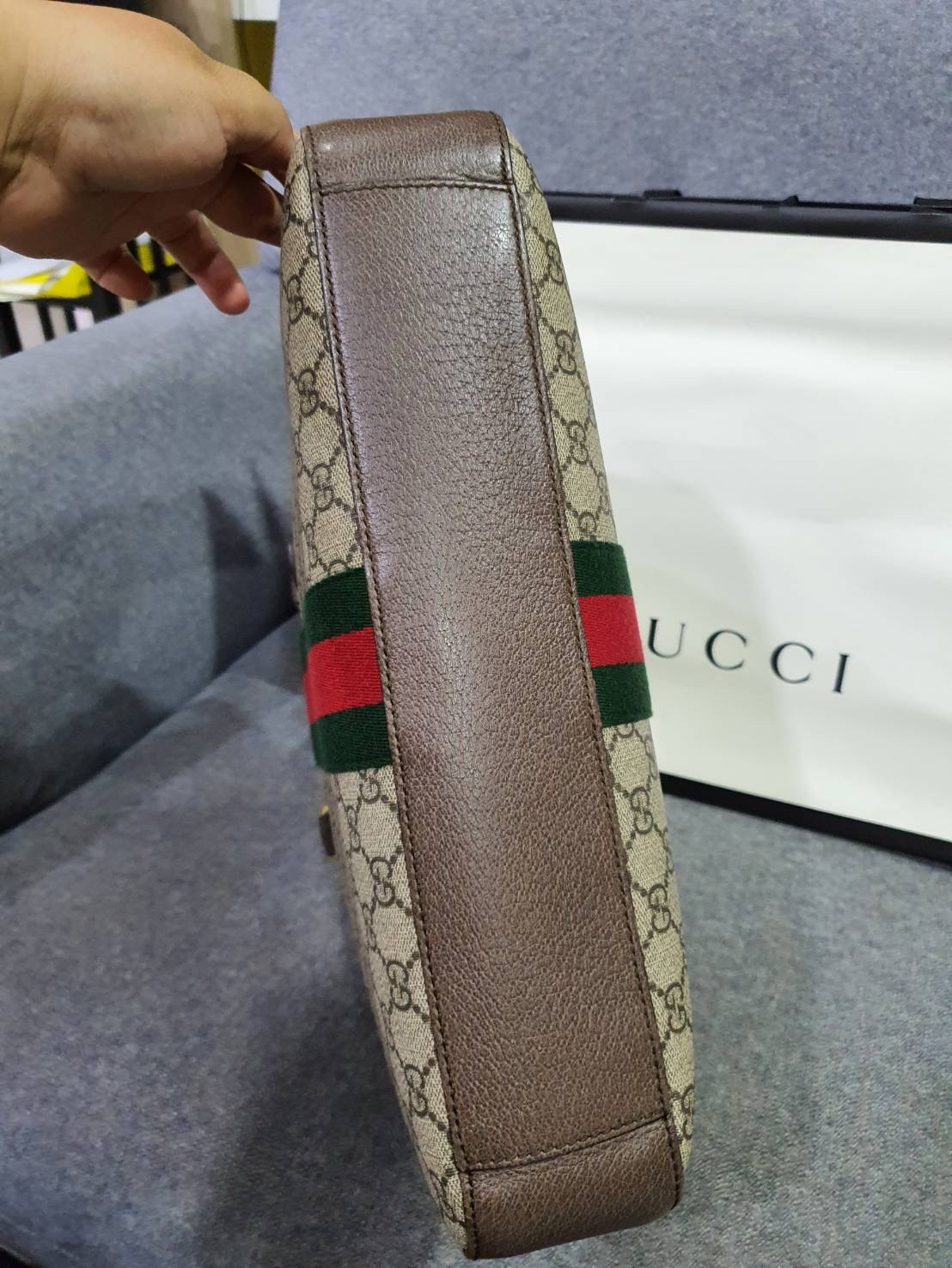 กระเป๋าใส่เอกสารแบรนด์Gucci Ophidia GG Briefcase