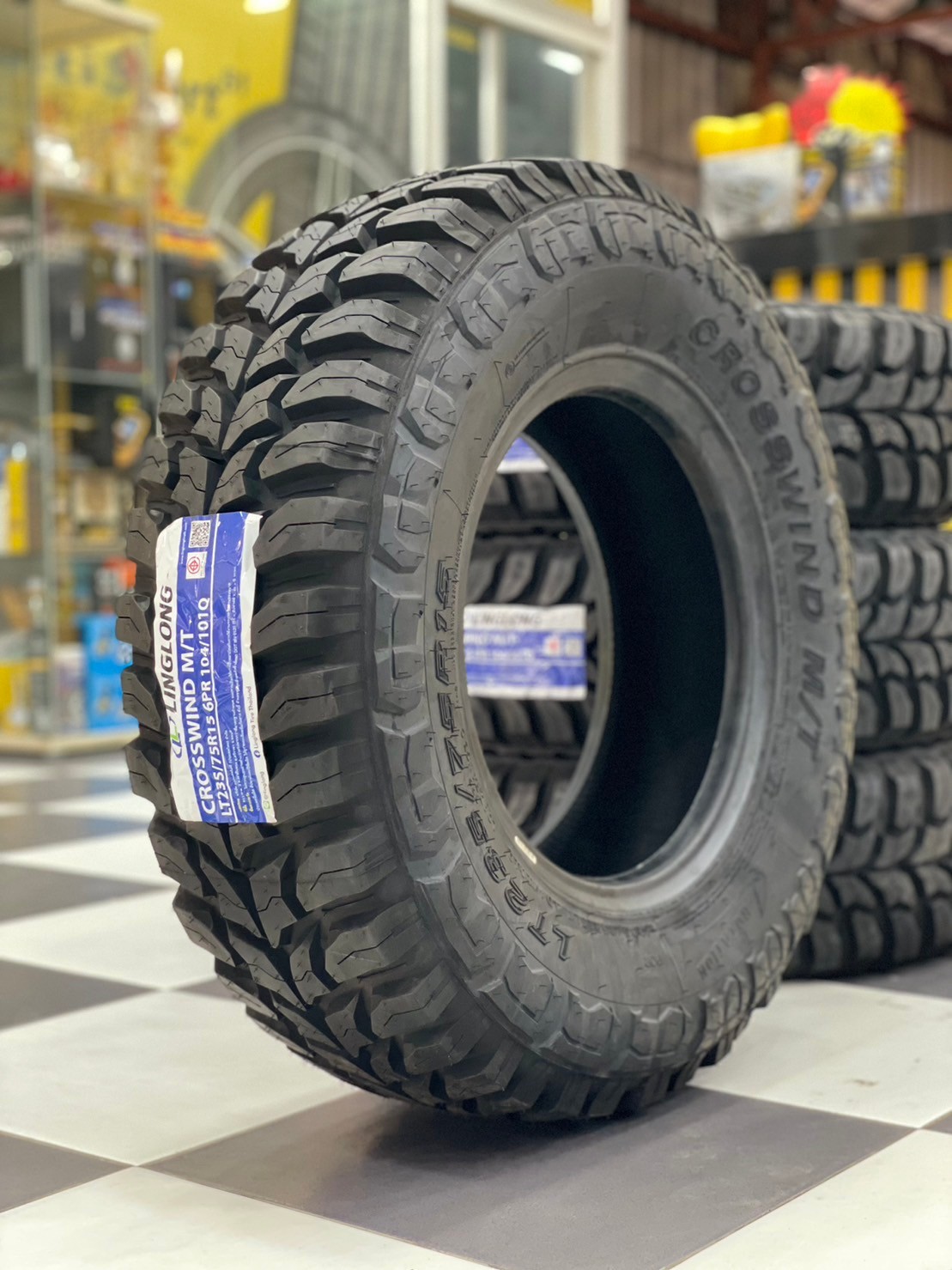 235/75R15 LINGLONG CROSSWIND MT ยางสายลุย สายพันธุ์แกร่งคุณภาพสุดคุ้ม ราคาพิเศษ (4เส้น)