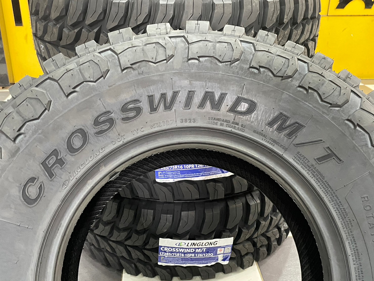 #LINGLONG_CROSSWIND #MT MUD TERRIAN 285/75R16 ยางใหม่ปี2023