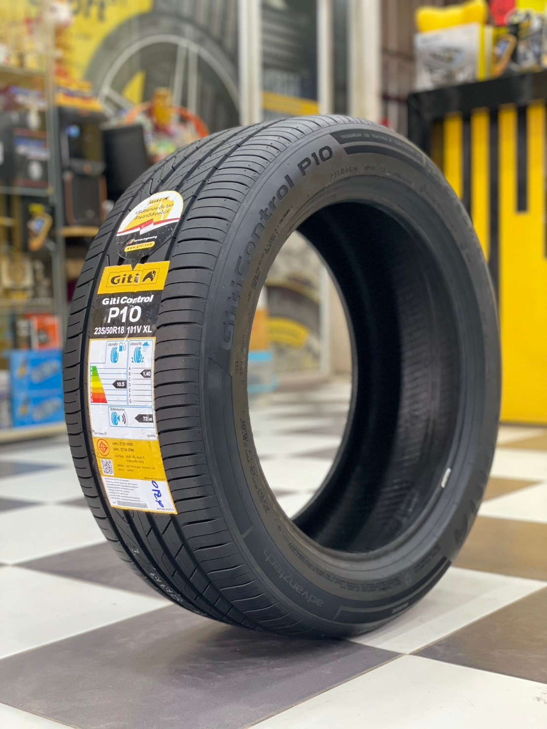 🔥Giti control P10 235/50R18 ยางใหม่ปี2024