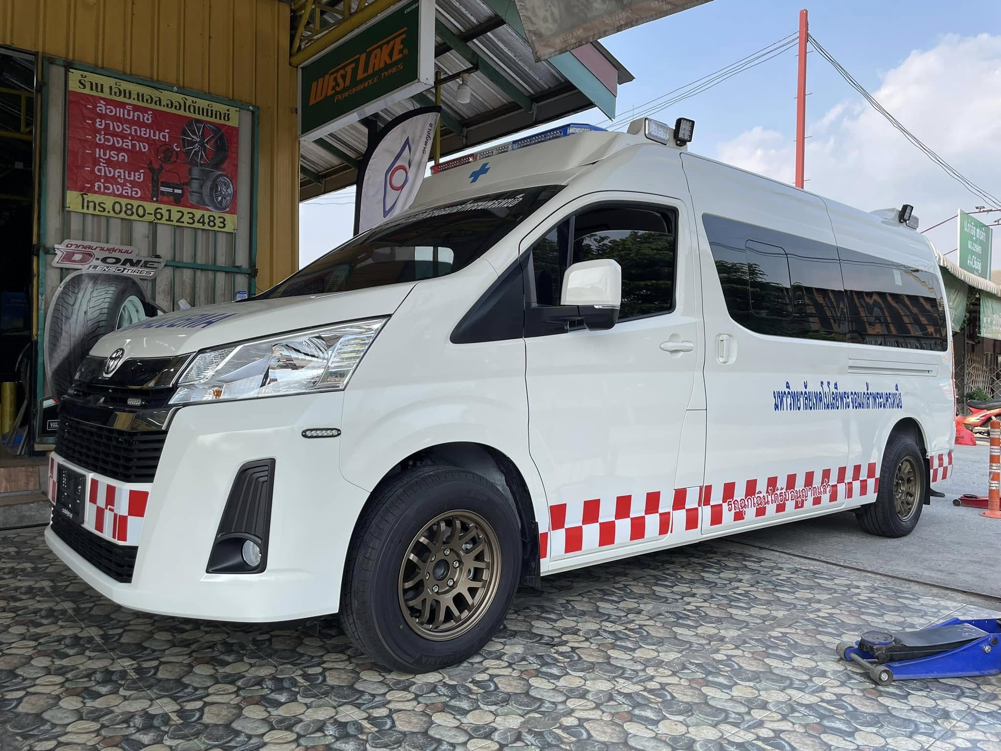 #TOYOTA_COMMUTER #ล้อSSW404 16X8 ET20 6X130 สีน้ำตาล ล้อคุณภาพดี สุดคุ้มราคาสบายกระเป๋า