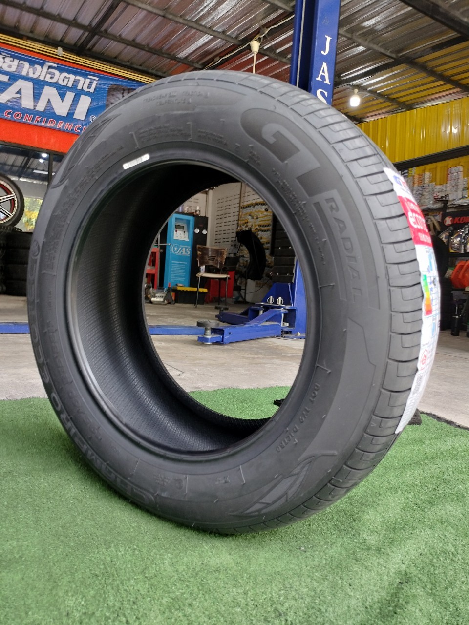 #GT Radial Champiro Ecotec 195/60R15 ยางใหม่ปี2023 ราคาโปรโมชั่น(4เส้น)