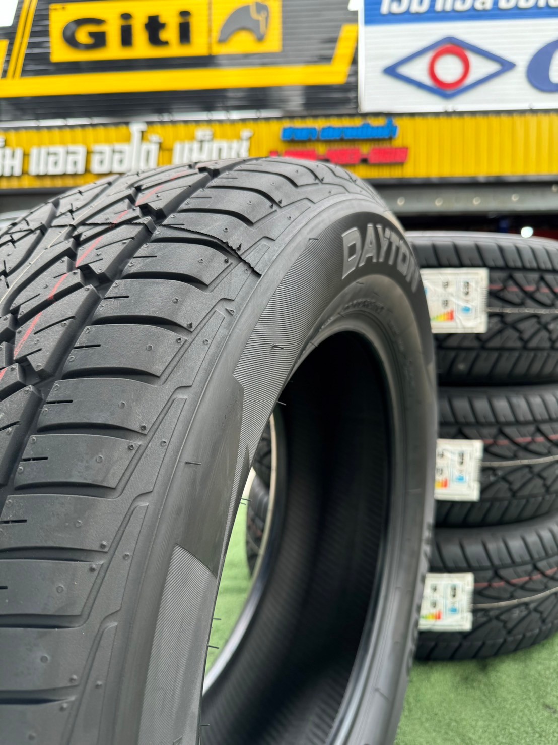 ยางใหม่เดย์ดัน #DAYTON BY BRIDGESTONE 265/60R18 ยางใหม่ปี2024 ราคาโปรโมชั่นพิเศษ (ซื้อยาง4 เส้น )