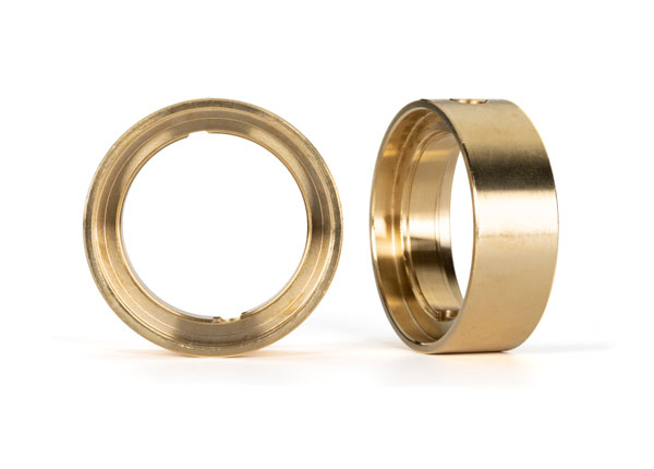 9780 Wheel weights, brass (31 grams each) (2) (requires #9781 series wheels)