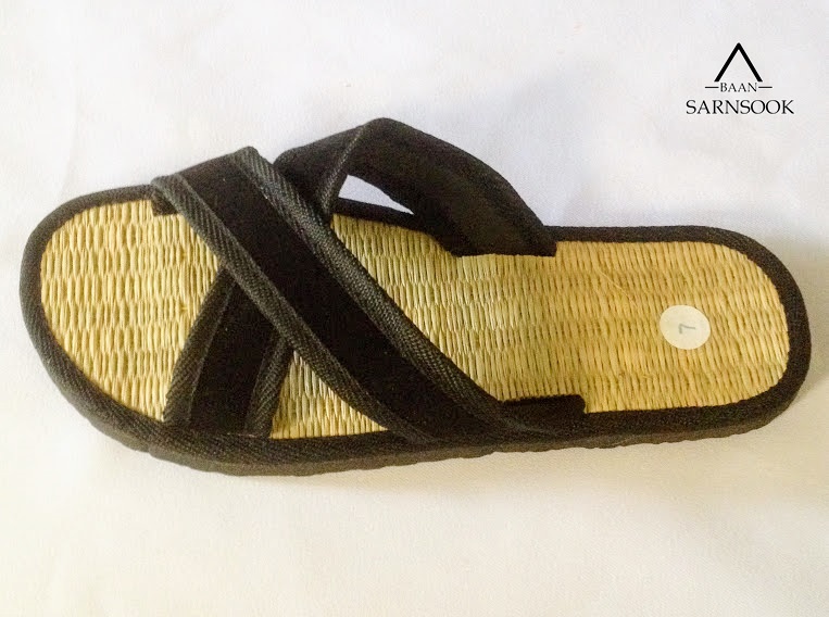 BSS303R :รองเท้าแตะสานใส่เดินในบ้าน ราคาส่ง 1โหล :12คู่
