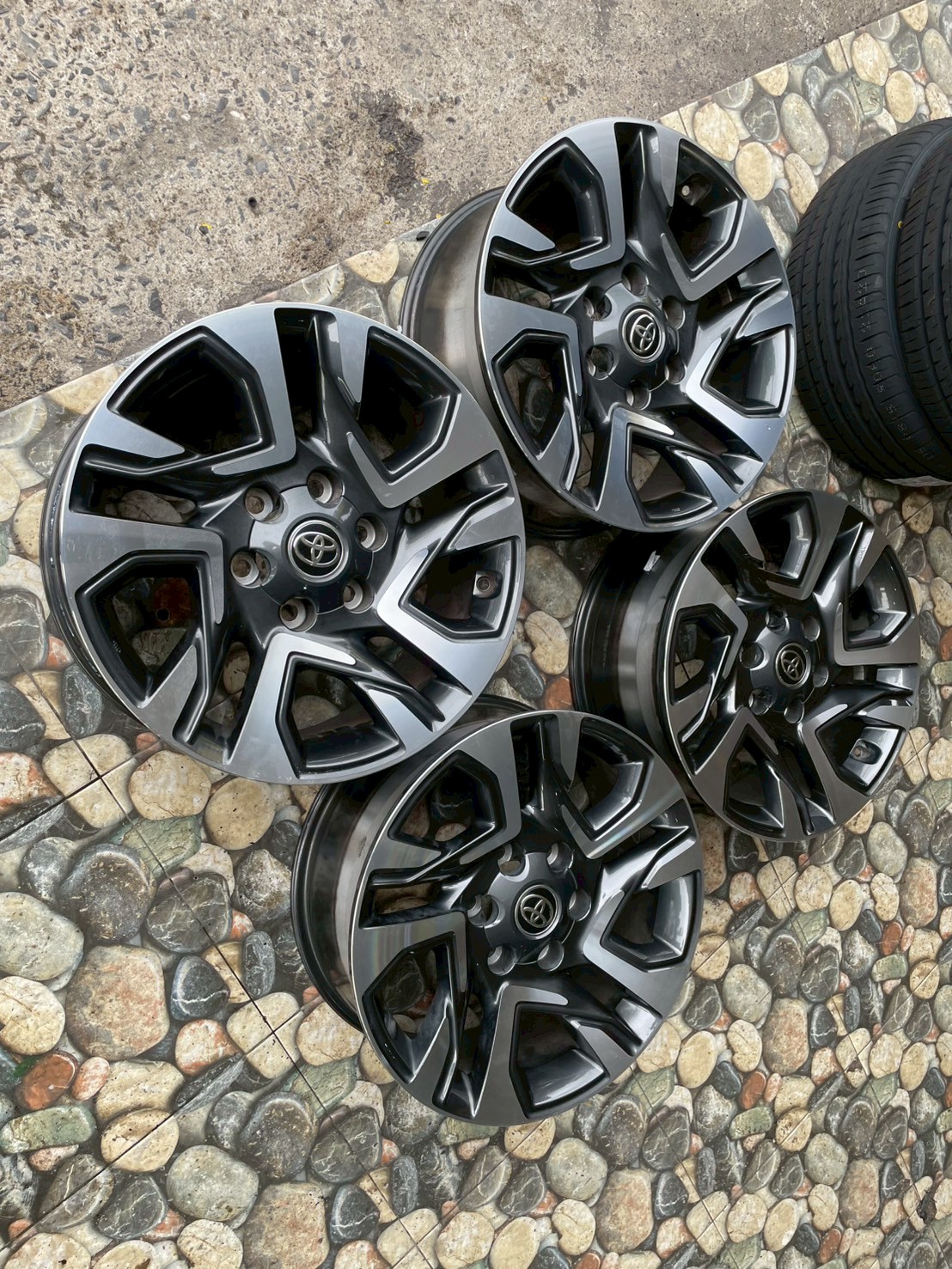 #ล้อแม็กซ์ขอบ18 #Toyota Fortuner Legender 6รู139 18x7.5