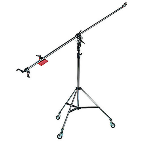 ขาตั้งกล้องวีดีโอ Manfrotto 025BS Super Boom with 008BU Stand - Black