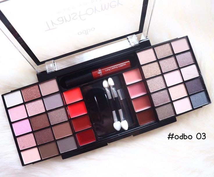 odbo Transformer Make Up Pro ( โอดีบีโอ ทรานฟอร์เมอร์ เมค อัพ โปร พาเลต อายแชโดว 30 เฉดสี)