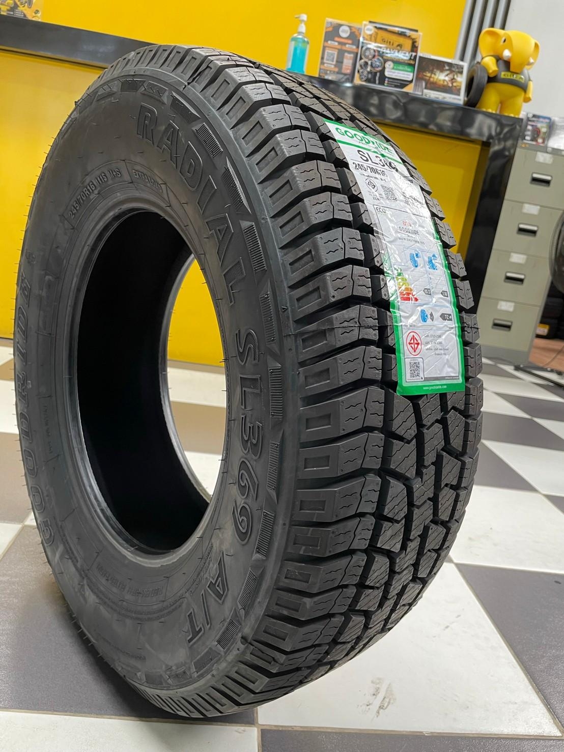 245/70R16 Goodride SL369 ยางAllTerrian ยางตัวหนังสือสีขาว ยางใหม่ปี22
