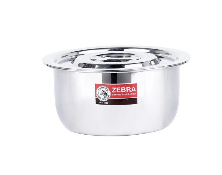 170020 หม้อแขก สเตนเลส 20 ซม. ตรา หัวม้าลาย Zebra