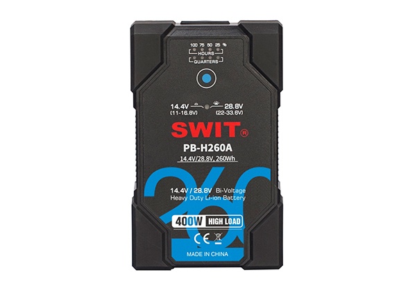 SWIT PB-H260A Battery Gold-mount 260Wh