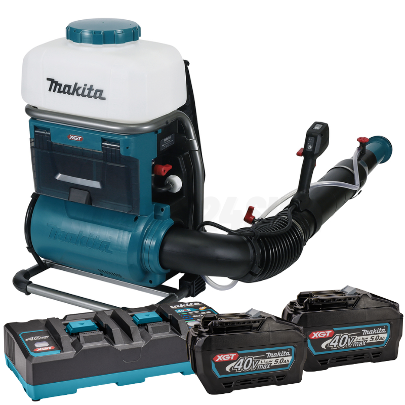 พ่นฝอยละอองสะพายหลังไร้สาย 80V No.PM001GT201 MAKITA (รวมแบตเตอรี่และแท่นชาร์จ)