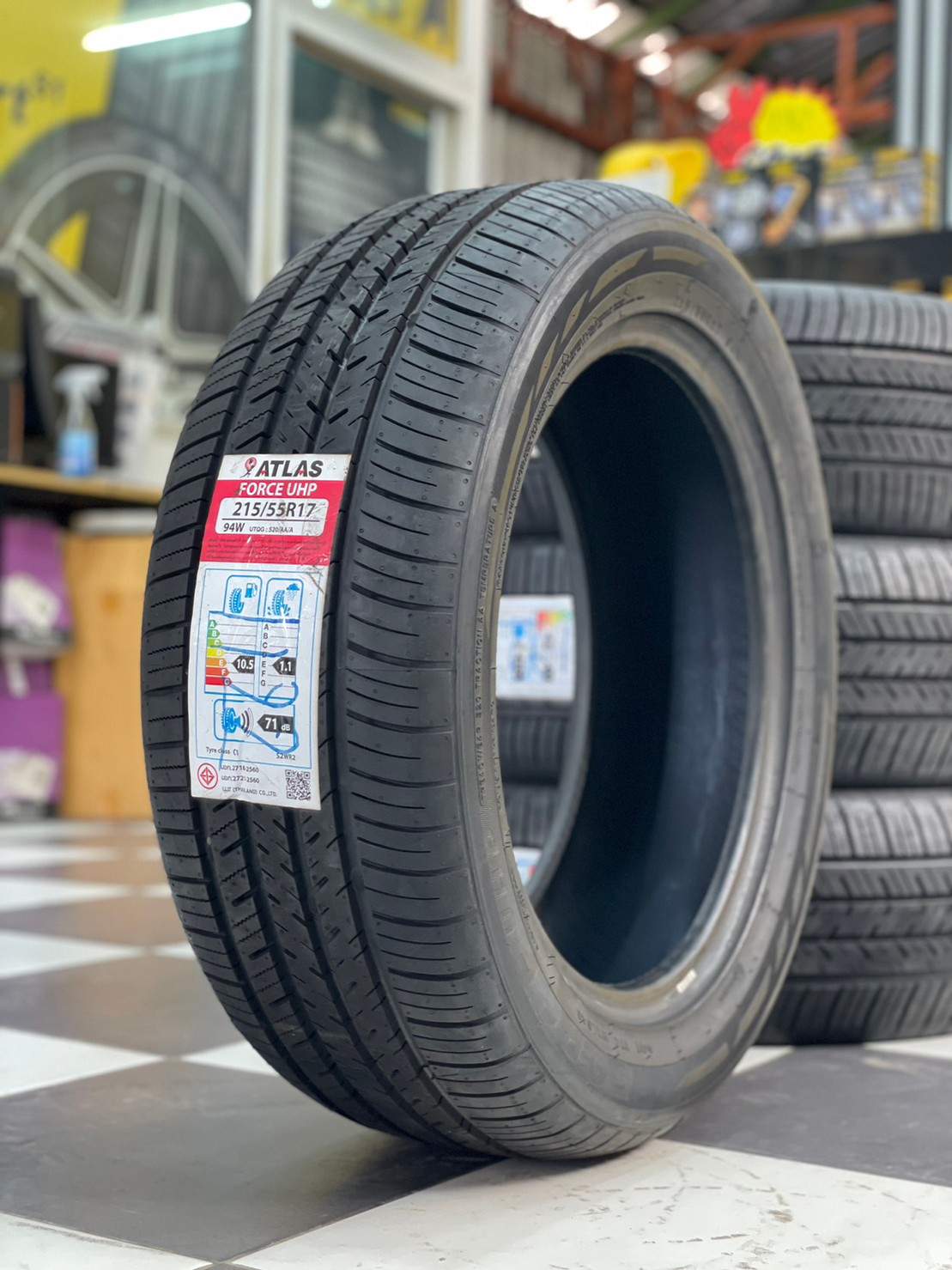 #ATLAS FORCE UHP 215/55R17 ยางใหม่ปี 2022